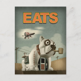 Bulldog Cafe Briefkaart