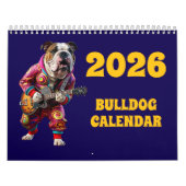 Bulldog Calendar Kalender (Hoes)