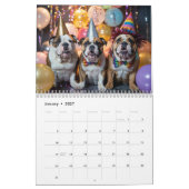 Bulldog Calendar Kalender (Jan 2027)