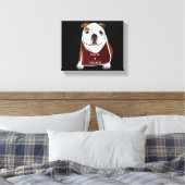 BULLDOG CANVAS AFDRUK (Insitu (Slaapkamer))