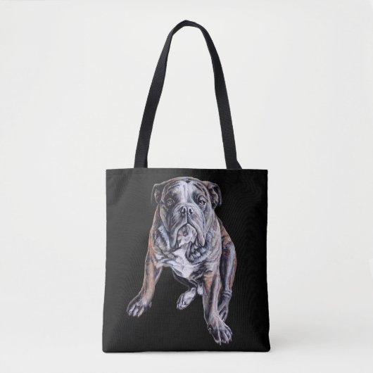 Bulldog Canvas tas English Bulldog Enviro-Friendly (Voorkant)