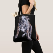 Bulldog Canvas tas English Bulldog Enviro-Friendly (Dichtbij)