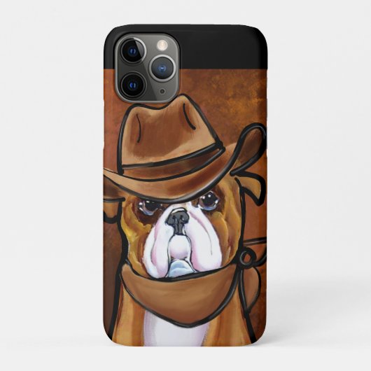 Bulldog         Case-Mate iPhone case (Achterkant)