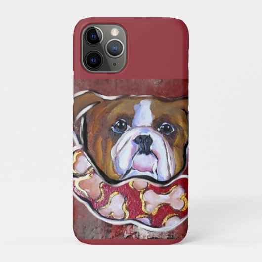 Bulldog Case-Mate iPhone Case (Achterkant)