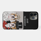 Bulldog Case-Mate iPhone Case (Achterkant (horizontaal))