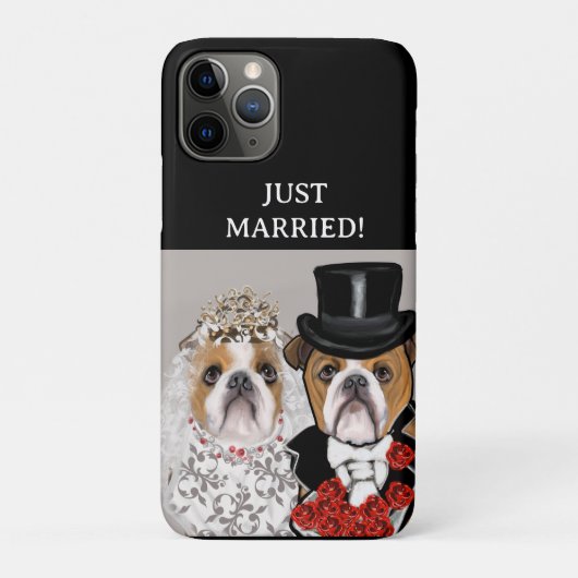 Bulldog Case-Mate iPhone Case (Achterkant)