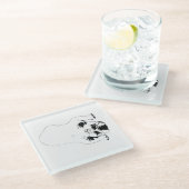 Bulldog Cheer Tafel Onderzetter (Schuin)