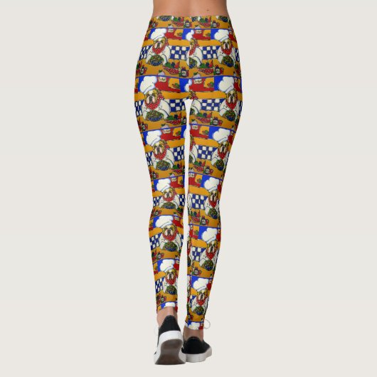 Bulldog Chef Leggings (Achterkant)