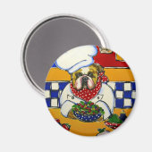 Bulldog Chef Magneet (Voorkant / Achterkant)