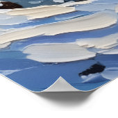 Bulldog Christmas Boat Holiday Poster (Hoek)