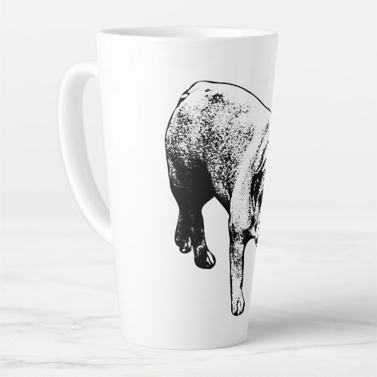 Bulldog Christmas Brew Latte Mok (Linkerhoek)