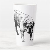 Bulldog Christmas Brew Latte Mok (Voorkant)