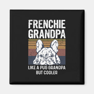 Bulldog citaat voor uw Franse opa Magneet