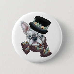 Bulldog City Ronde Button 5,7 Cm