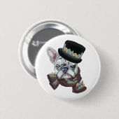 Bulldog City Ronde Button 5,7 Cm (Voorkant /achterkant)