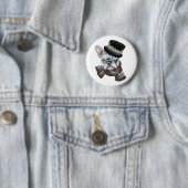Bulldog City Ronde Button 5,7 Cm (In situ)
