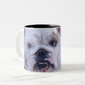 Bulldog Coffee-Mok Tweekleurige Koffiemok (Voorkant links)
