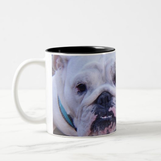 Bulldog Coffee-Mok Tweekleurige Koffiemok (Links)