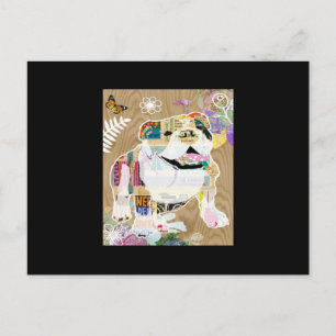 Bulldog Collage Briefkaart