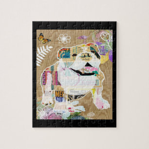 Bulldog Collage Legpuzzel