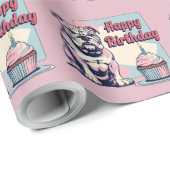 Bulldog Colorful Cadeaupapier (Rol Hoek)