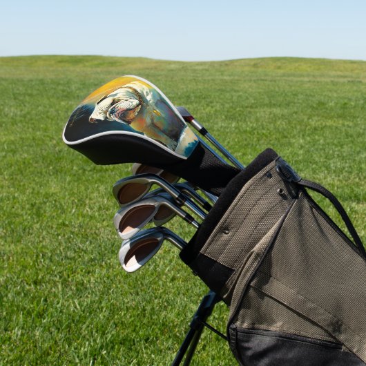 Bulldog - Composition 002 Golfheadcover (Insitu)