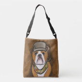 Bulldog Crossbody Tas (Achterkant)
