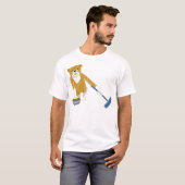 Bulldog Curling T-shirt (Voorkant volledig)