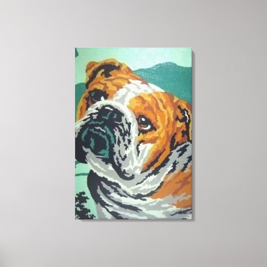 Bulldog Custom Print Verf op nummers (Voorkant)