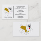Bulldog Design Boarding Kennels Visitekaartje (Voorkant / Achterkant)