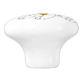 Bulldog Design Keramische Knop (Zijkant)