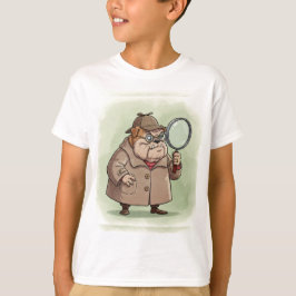 Bulldog Detective beroemd gemaakt door Natasha Us T-shirt