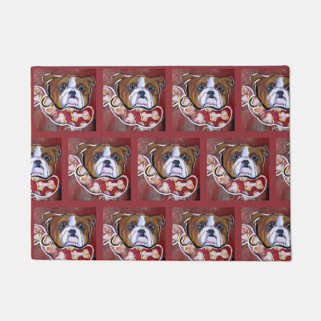 Bulldog Deurmat (Voorkant)