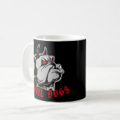 Bulldog Devil Dogs Black Koffiemok (Voorkant links)