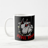 Bulldog Devil Dogs Black Koffiemok (Links)