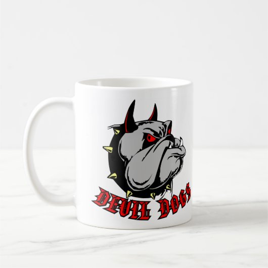 Bulldog Devil Dogs Koffiemok (Links)