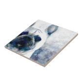 Bulldog Dog 159 Tegeltje (Zijkant)