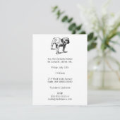 Bulldog Dog Business Kaart (Staand voorkant)