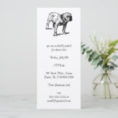 Bulldog Dog Business Kaart (Staand voorkant)