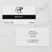 Bulldog Dog Business Visitekaartje (Voorkant / Achterkant)