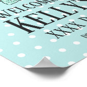 bulldog, dog, doggie, pet, welkomstbord poster (Hoek)