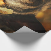 Bulldog Dog Schattige Engels Bulldog Lover Gift Cadeaupapier (Hoek)