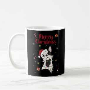 Bulldog Dogs Merry KerstWinter Animals Koffiemok