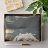 Bulldog Dreadlock Duke Decoupage Tissuepapier (Geschenk)