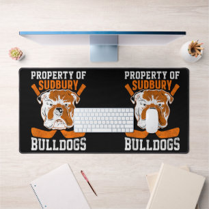 Bulldog Eigendom van Sudbury Bulldogs Huisdier Hon Bureaumat