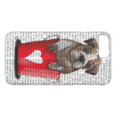 Bulldog Emmer Van Liefde Rood Case-Mate iPhone Case (Achterkant (Horizontaal))