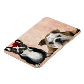 Bulldog en English Bulldog Magneet (Linkerzijde)