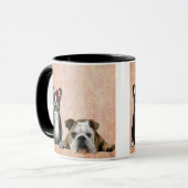 Bulldog en English Bulldog Mok (Voorkant links)