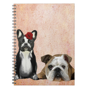 Bulldog en English Bulldog Notitieboek