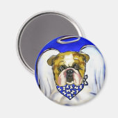 Bulldog Engel Magneet (Voorkant / Achterkant)